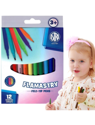 Flamastry Astra 12 szt.
