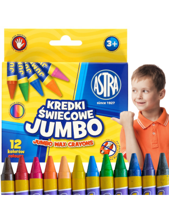 Kredki świecowe Astra 12 szt.