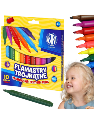 Astra FLAMASTRY TRÓJKĄTNE...