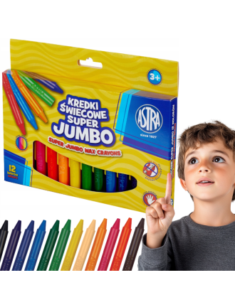 Kredki świecowe Jumbo 8 ASTRA