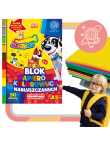 BLOK papierów kolorowych nabłyszczanych ASTRA A5 50ark.