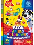 BLOK papierów kolorowych nabłyszczanych ASTRA A5 50ark.
