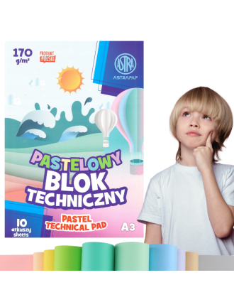 Blok techniczny A3 170g Astra