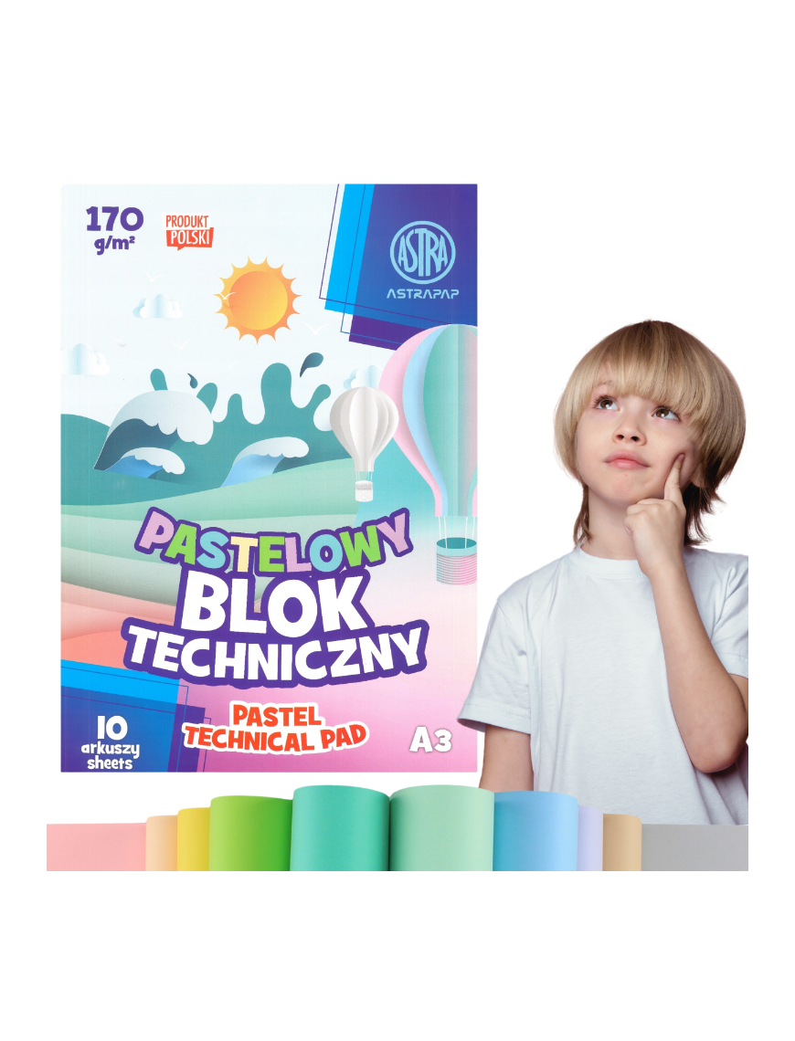 Blok techniczny A3 170g Astra