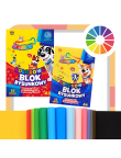 Blok rysunkowy kolorowy A4 80g 15 kartek Astra, Astrapap