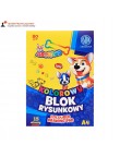 Blok rysunkowy kolorowy A4 80g 15 kartek Astra, Astrapap