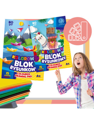 Blok rysunkowy A4 Astra
