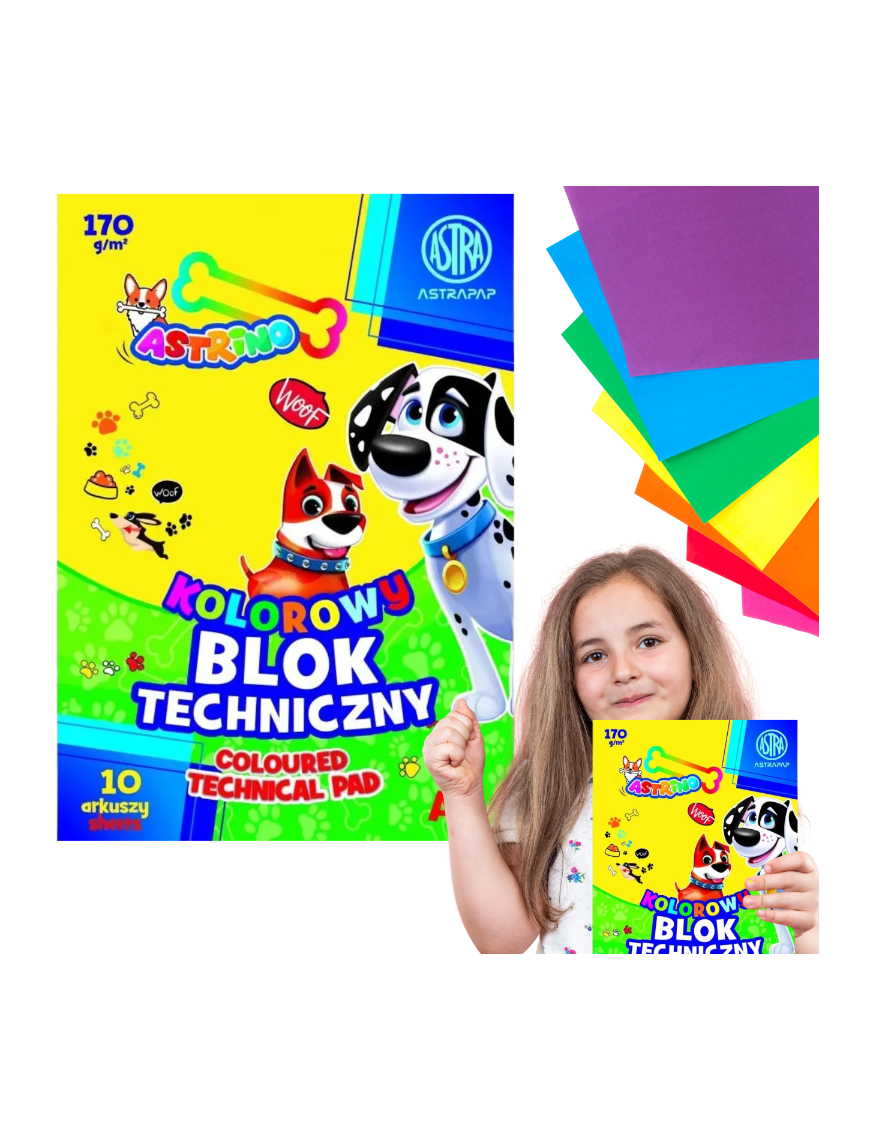 Blok techniczny A4 Astra
