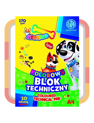 Blok techniczny A4 Astra