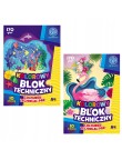 Astra BLOK TECHNICZNY KOLOROWY A4 10 kartek 170g