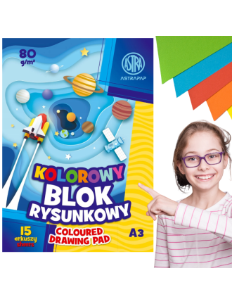 Blok rysunkowy A3 Astra
