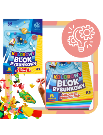 Blok rysunkowy A3 Astra