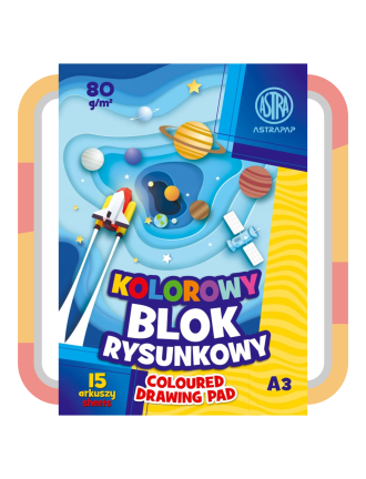 Blok rysunkowy A3 Astra