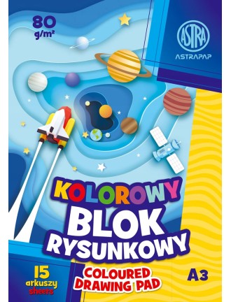 Blok rysunkowy A3 Astra
