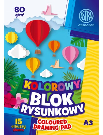 Blok rysunkowy A3 Astra