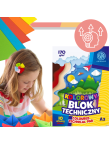 BLOK TECHNICZNY KOLOROWY A3 ASTRA 170G 10 ARKUSZY