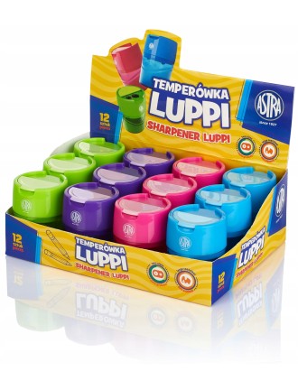Astra PODWÓJNA TEMPERÓWKA LUPPI, duży pojemnik, METALOWA, ostra i trwała