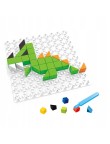 Gra Logiczna Układanka Karty Montessori Tangram Puzzle Klocki Mozaika 59 el