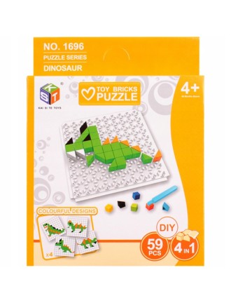 Gra Logiczna Układanka Karty Montessori Tangram Puzzle Klocki Mozaika 59 el