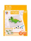 Gra Logiczna Układanka Karty Montessori Tangram Puzzle Klocki Mozaika 59 el