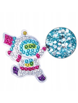 HAFT DIAMENTOWY MALOWANIE DIAMENTAMI MOZAIKA 5D DIY DLA DZIECI