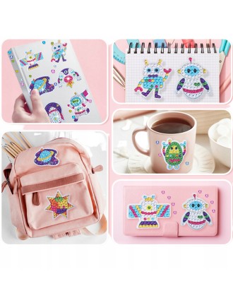 HAFT DIAMENTOWY MALOWANIE DIAMENTAMI MOZAIKA 5D DIY DLA DZIECI