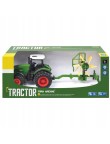 Traktor Z Zgrabiarką Maszyna Rolnicza Model Pojazdu 1:24 Farma Zestaw
