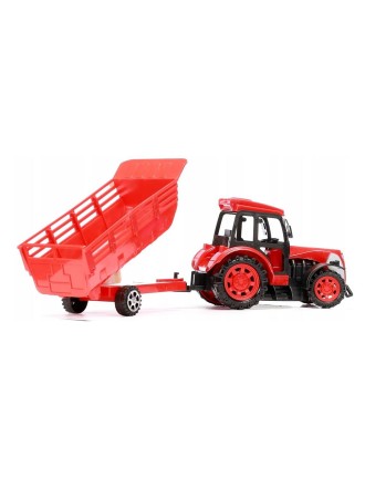 TRAKTOR ZDALNIE STEROWANY CIĄGNIK Z PRZYCZEPĄ NA AKUMULATOR RC AKCESORIA