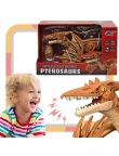 MEGA DINOZAUR PTEROSAURS ZDALNIE STEROWANY ROBOT DŹWIĘK RC PILOT MEGA