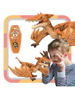 MEGA DINOZAUR PTEROSAURS ZDALNIE STEROWANY ROBOT DŹWIĘK RC PILOT MEGA