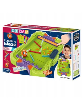 Zestaw Do Gry w Pinball Tworzenie Trasy Klocki Piłka Klepsydra Karty