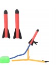 WYRZUTNIA RAKIET PIANKOWYCH ZABAWKA DLA DZIECI STOMP ROCKET GRA