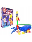 WYRZUTNIA RAKIET PIANKOWYCH ZABAWKA DLA DZIECI STOMP ROCKET GRA