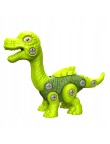 ZESTAW DINOZAURÓW DO SKRĘCANIA Z WKRĘTARKĄ I ŚRUBOKRĘTEM DINOZAUR UKŁADANKA